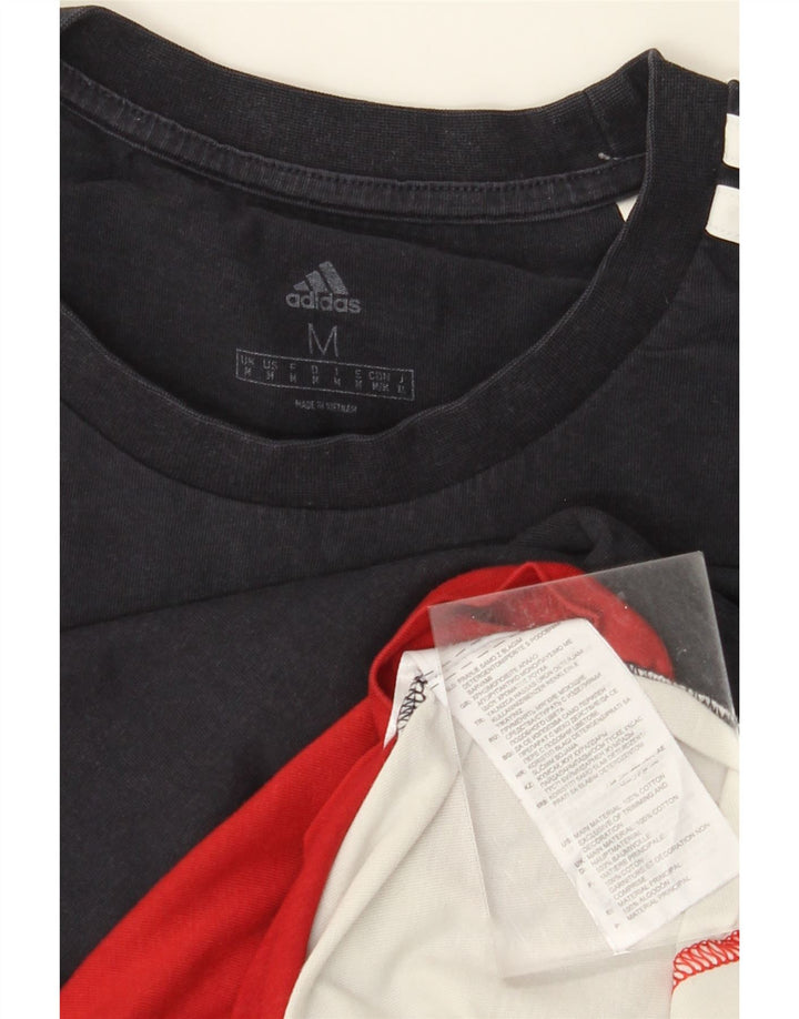 ADIDAS T-Shirt Homme Haut Moyen Multicolore Colourblock Coton