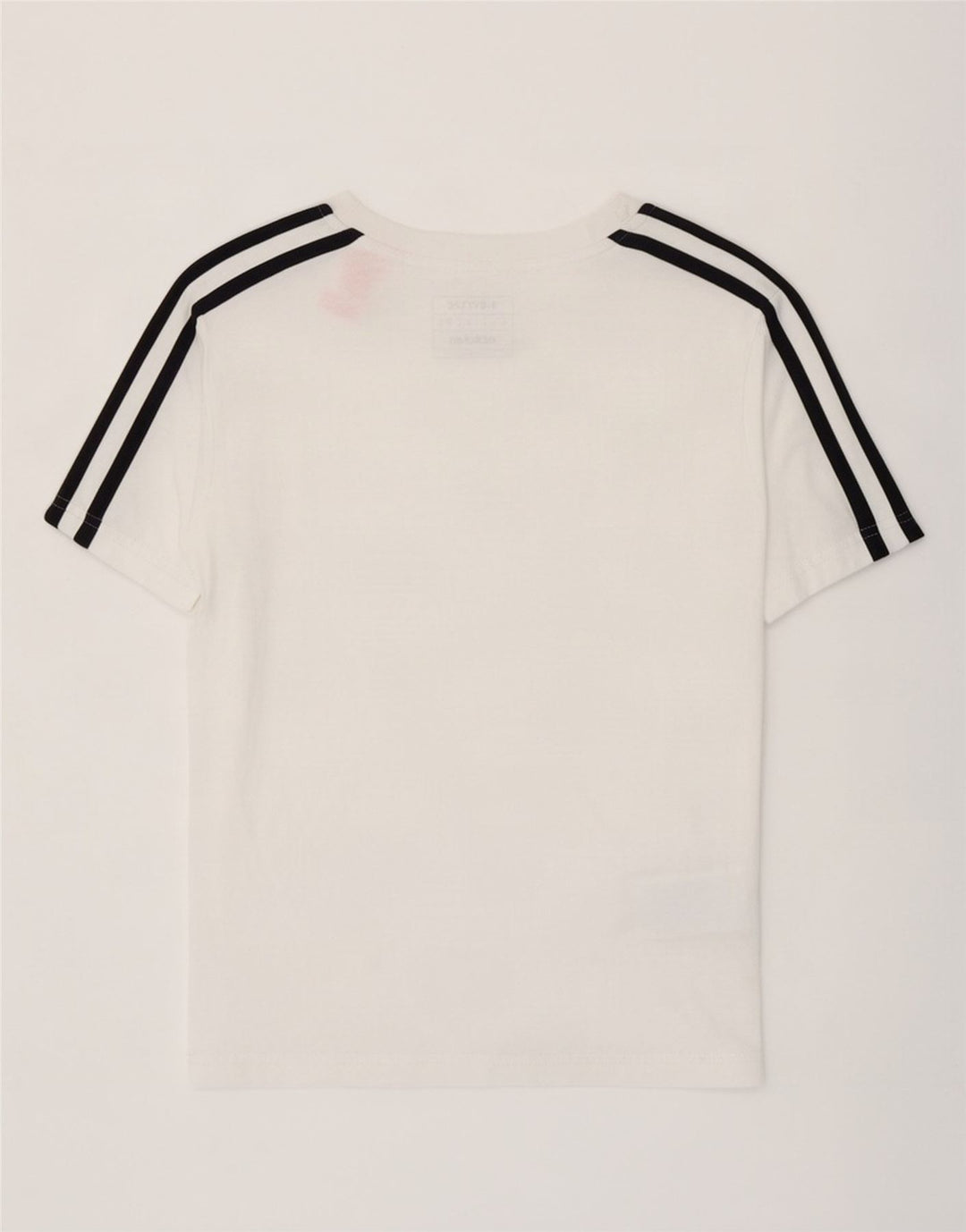 Adidas T-Shirt Top Garçon 7-8 ans Blanc Coton
