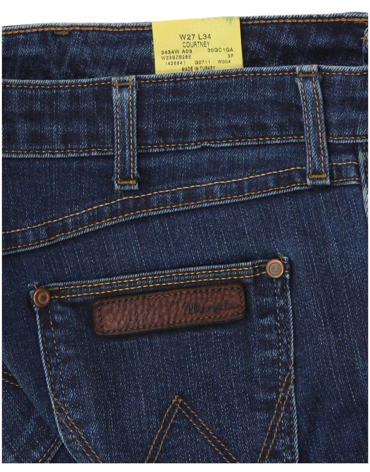 WRANGLER Jean Slim Femme W27 L31 Bleu Coton