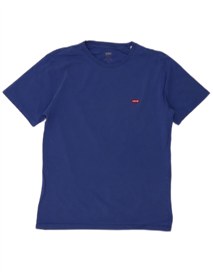 LEVI'S T-Shirt Standard Homme Petit Bleu Coton