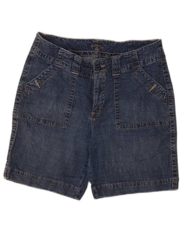 Lee Short en jean Riders pour femme US 12 Large W32 Bleu Coton