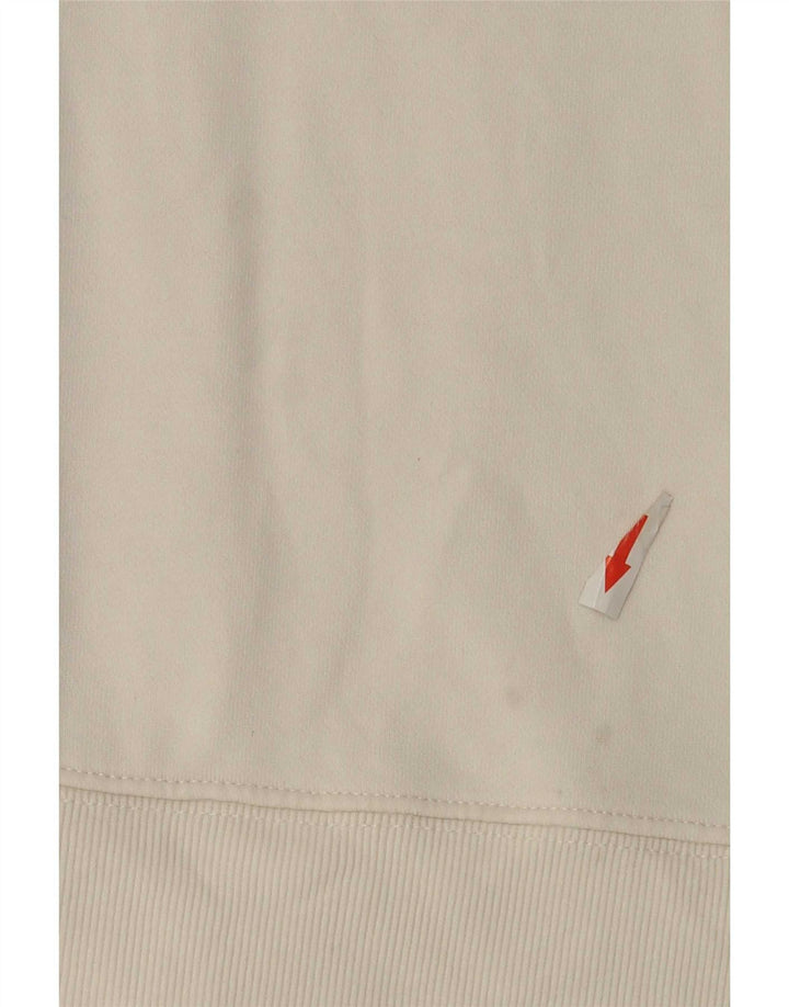 Zara Homme Graphic Sweatshirt Jumper Coton Blanc Moyen