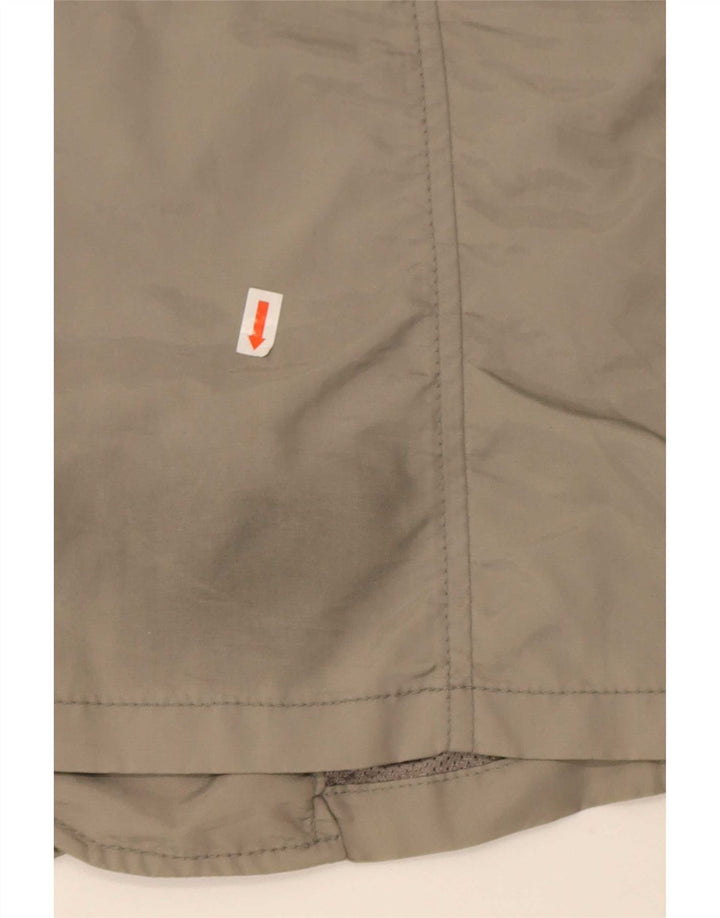Geox Veste utilitaire à capuche pour homme UK 42 XL Gris Polyamide