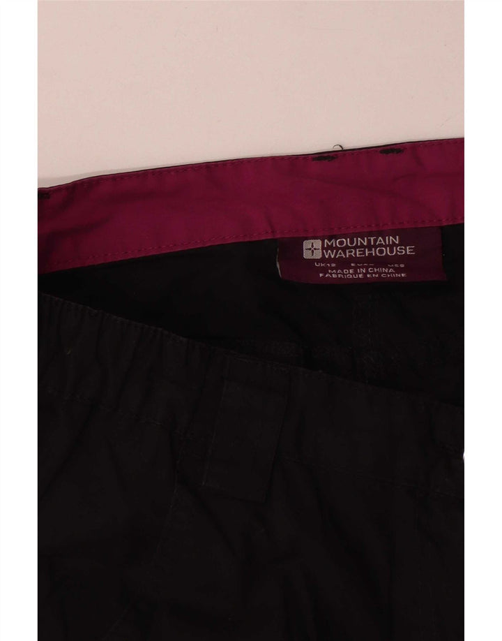 Mountain Warehouse Pantalon cargo pour femme UK 12 Medium W34 L31 Noir
