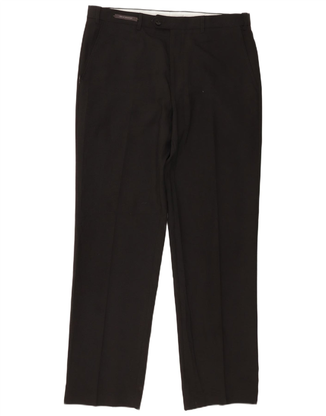 Marks & Spencer Pantalon de costume coupe classique pour homme W36 L31 Noir Polyester