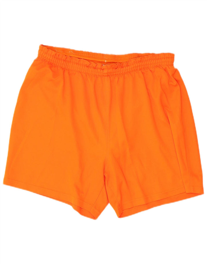 Nike Short de sport pour homme Large Orange Polyester
