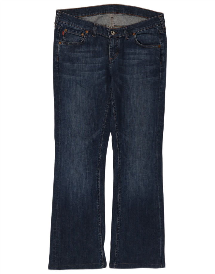 Jeans Bootcut Femme Mustang W30 L29 Bleu Coton