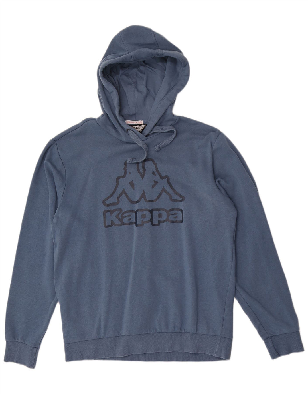 Kappa Pull à capuche graphique pour homme Bleu marine Taille L
