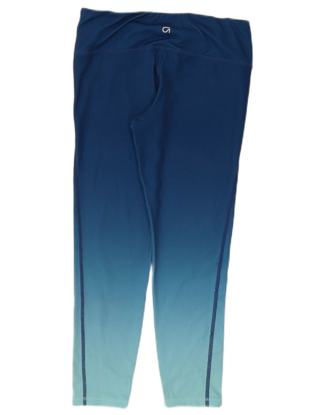 Legging court Gap pour femme UK 10 Small Bleu Colorblock Polyester