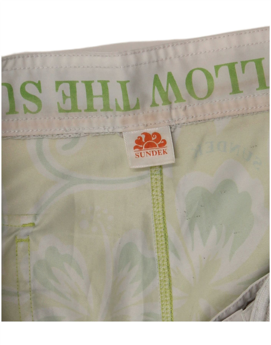 SUNDEK Short de Bain Homme Grand Vert Floral