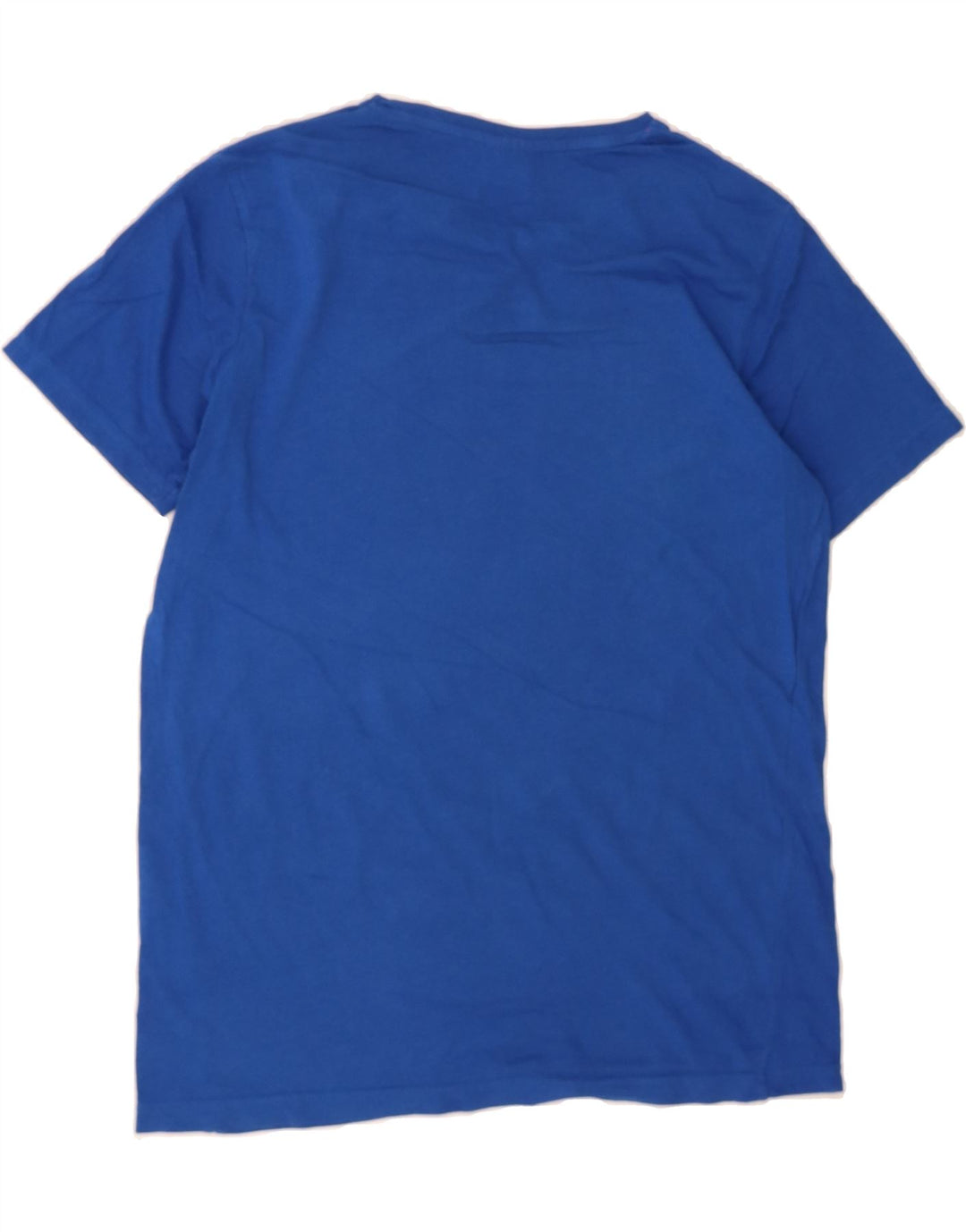 LOTTO Mens Graphic T-Shirt Top Medium Blue Cotton Vintage Lotto and Second-Hand Lotto from Messina Hembry 