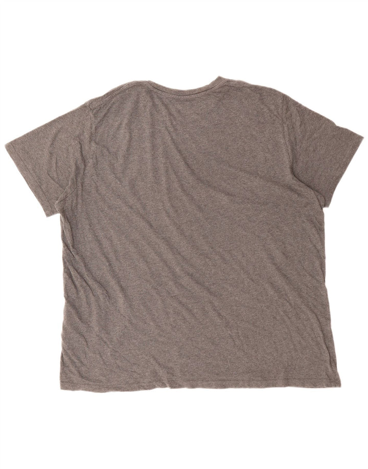 LEVI'S T-Shirt Graphique Homme 2XL Gris Coton