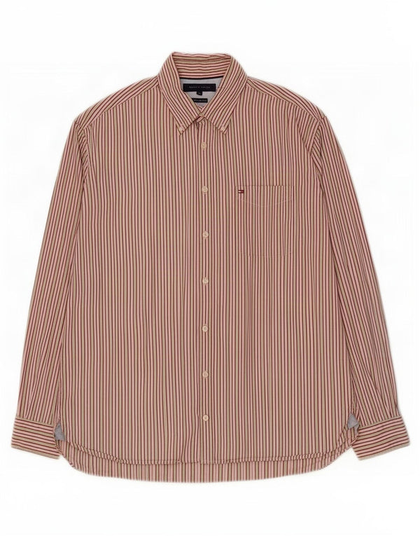 Tommy Hilfiger Chemise Homme XL Coton Rayé Multicolore