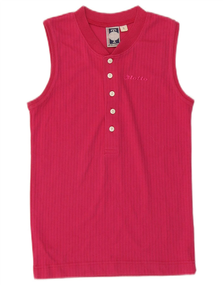 LOTTO Débardeur Femme UK 8 Petit Rose Polyester