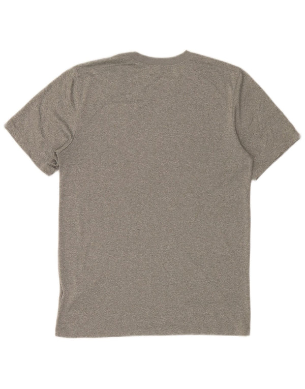 Nike Hommes Dri Fit T-Shirt Haut Petit Gris Moucheté Polyester