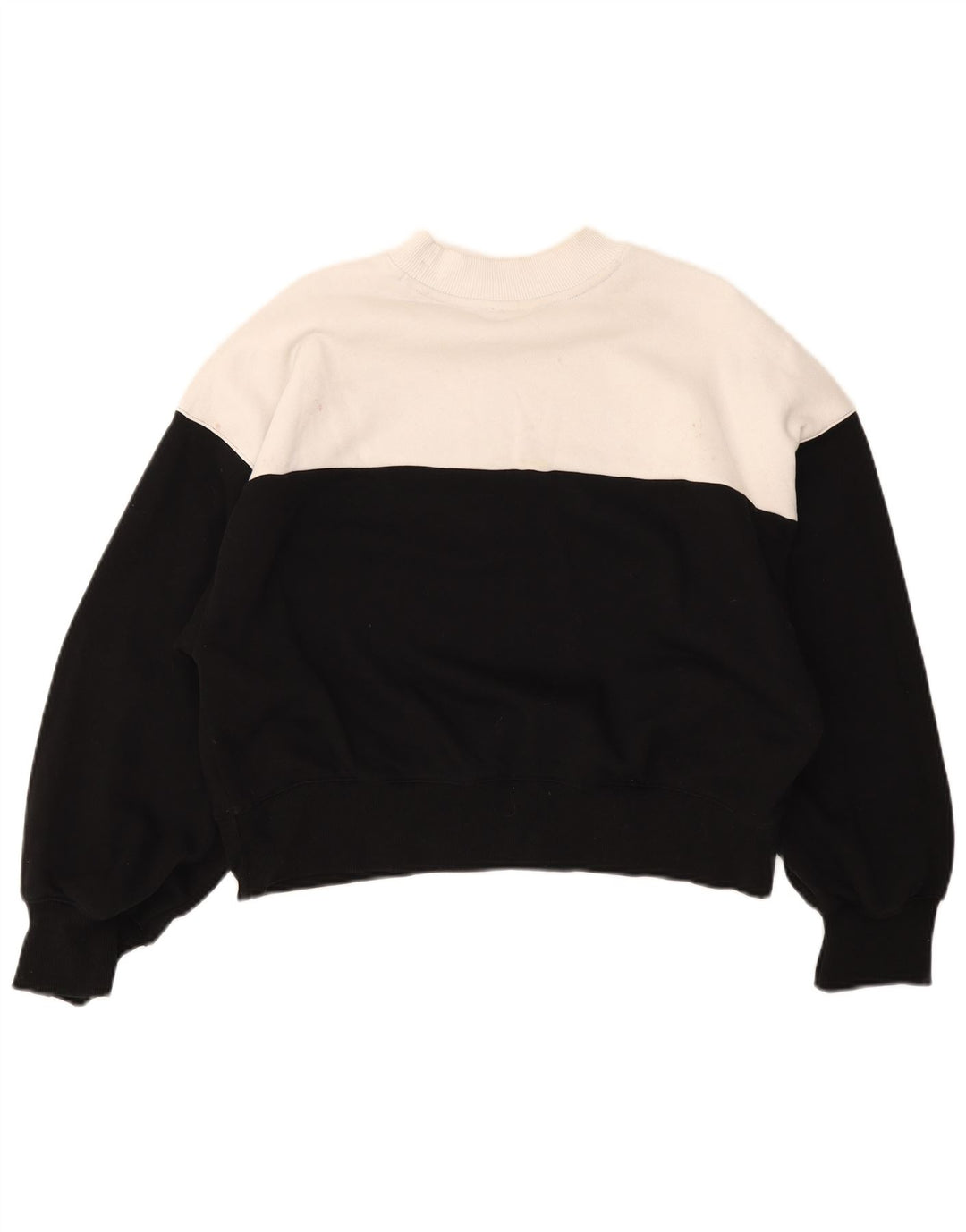 Champion Sweat-shirt graphique pour femme UK 14 Medium Black Colourblock