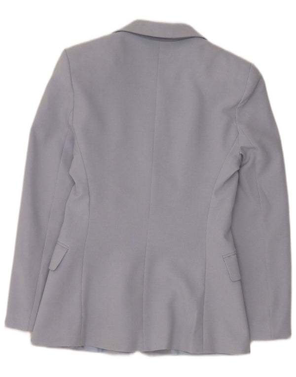 Marks & Spencer Veste blazer à 2 boutons pour femme UK 10 Petit Bleu