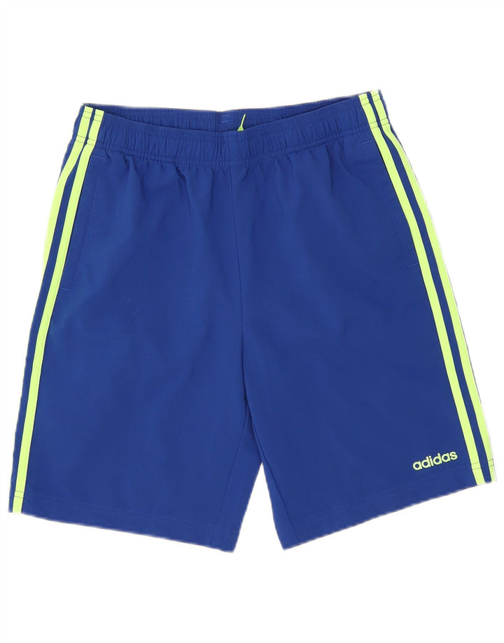 Adidas Short de sport garçon 15-16 ans Bleu Polyester