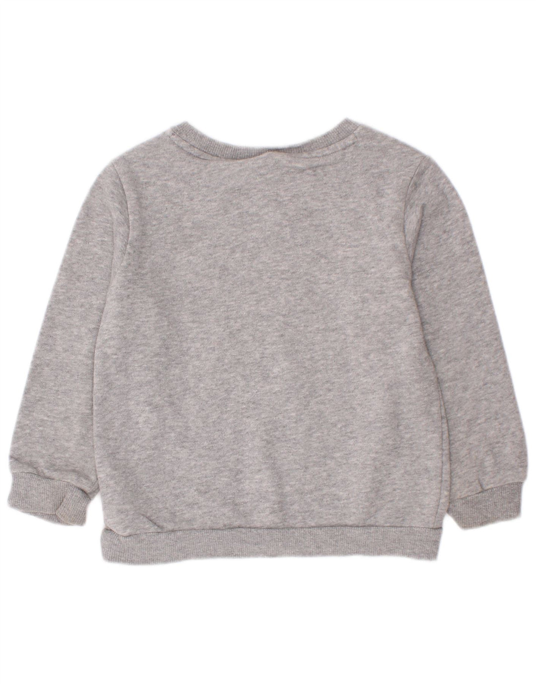 Adidas Sweat-shirt graphique pour garçon 2-3 ans Gris chiné en coton