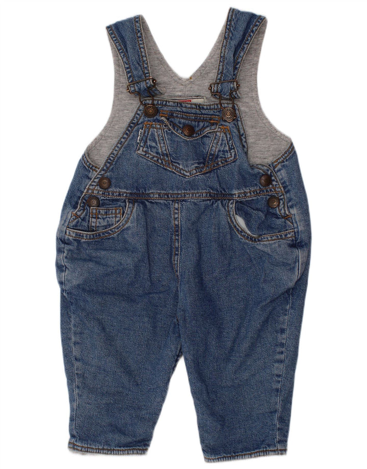 LEVI'S Salopette Droite Bébé Garçon 3-6 Mois W24 L8 Bleu