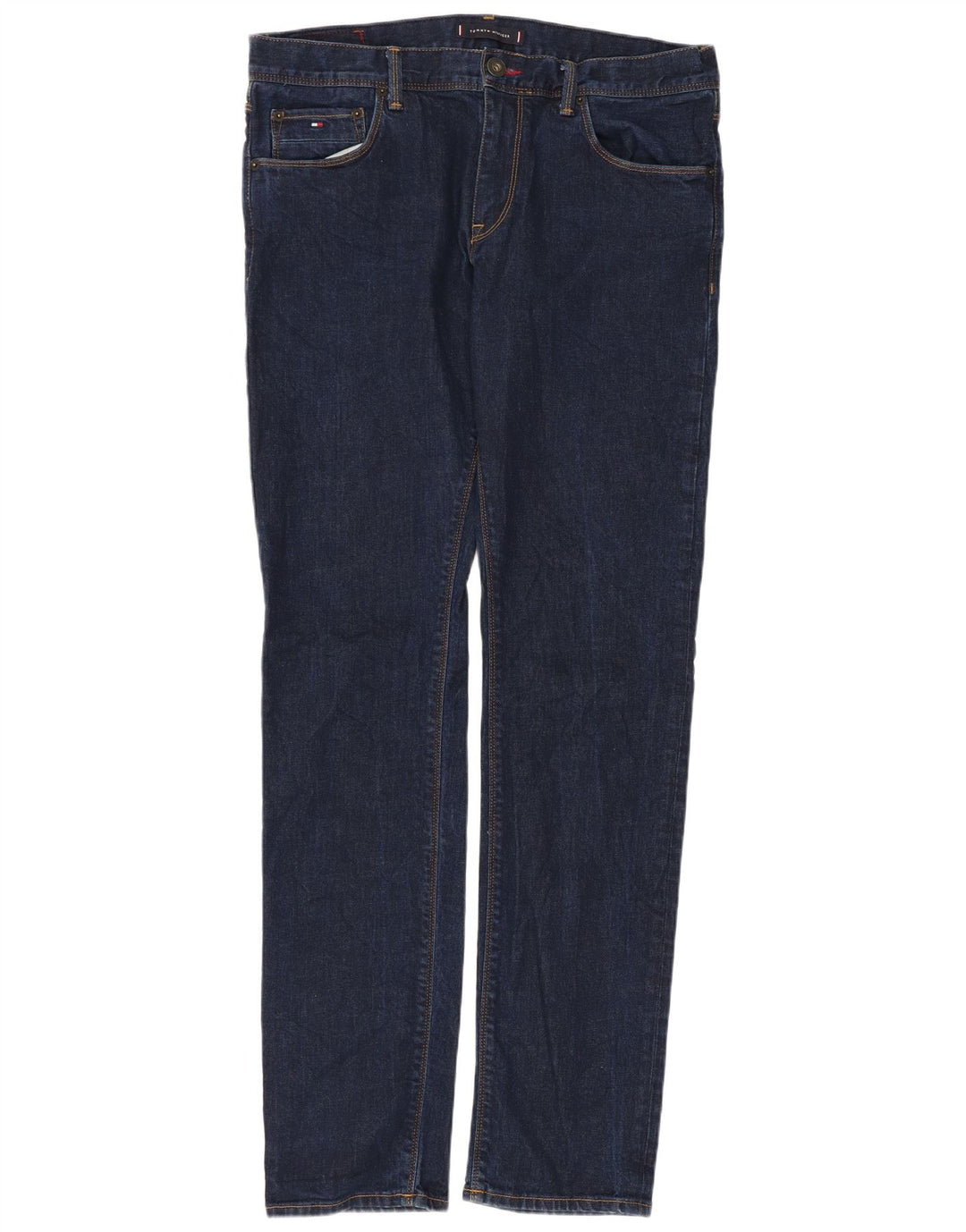 Tommy Hilfiger Jean Slim Bleecker Homme W34 L34 Bleu Marine Coton