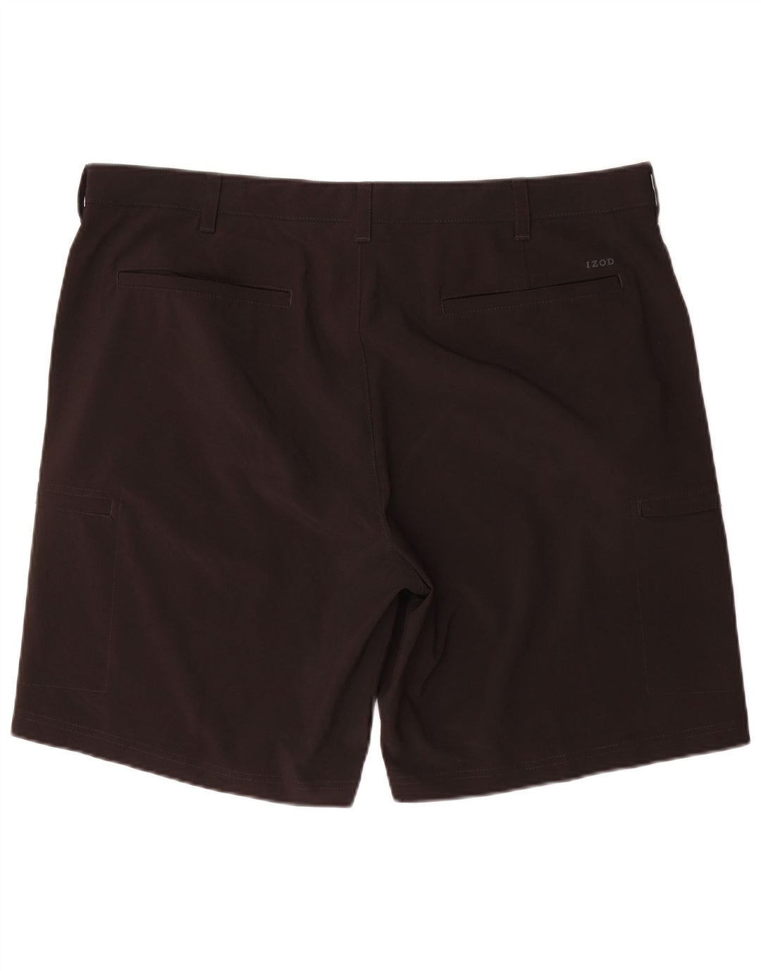 IZOD Short cargo de golf pour homme W40 XL Noir Polyester