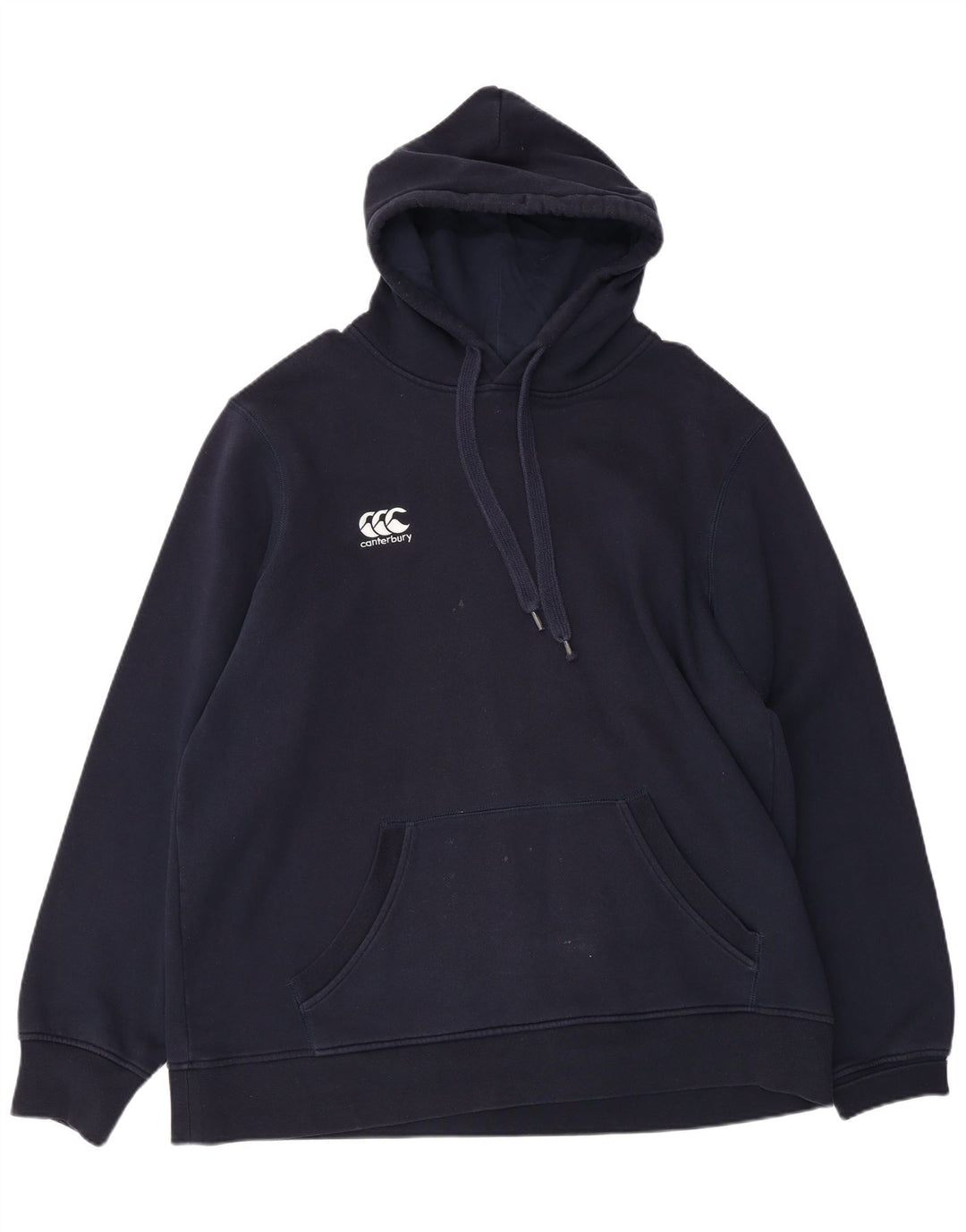CANTERBURY Pull à capuche pour homme 2XL en coton bleu marine