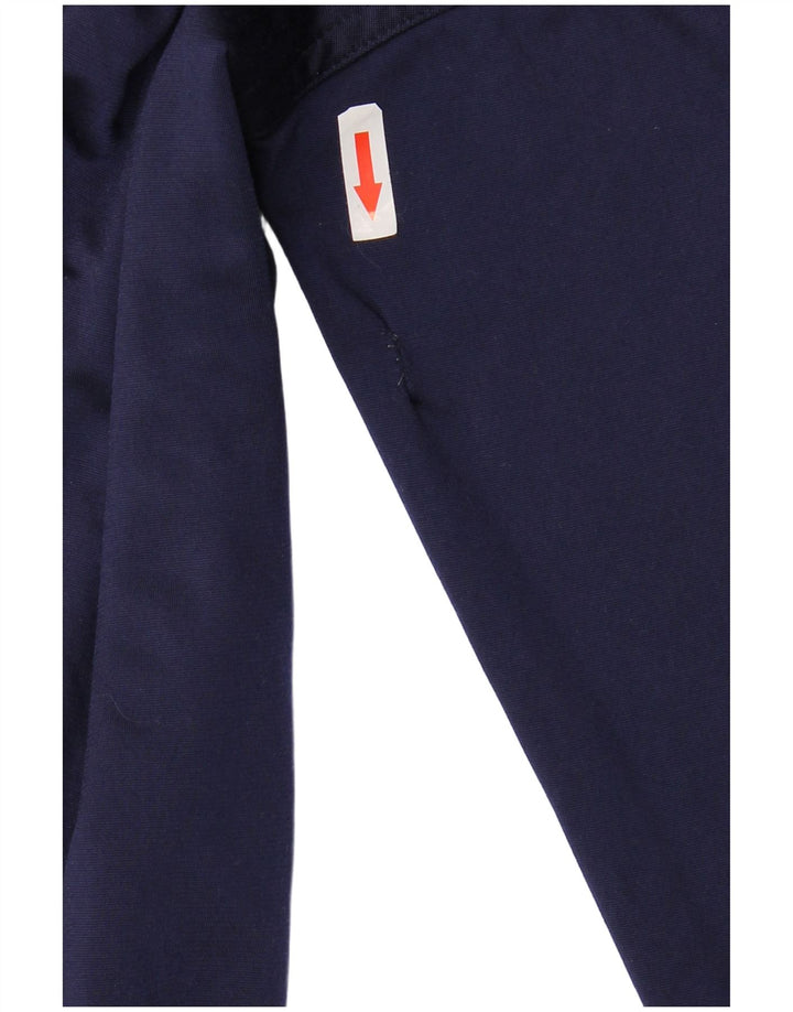 Diadora Veste de survêtement graphique pour hommes UK 40 Bleu marine moyen Polyester