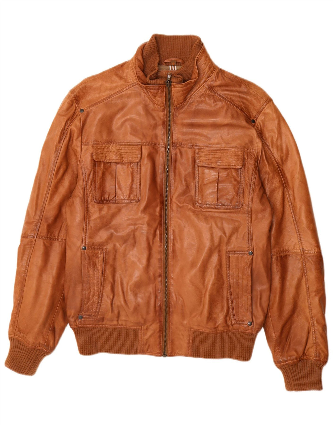 Conbipel Veste en Cuir Homme IT 50 Grand Cuir Marron