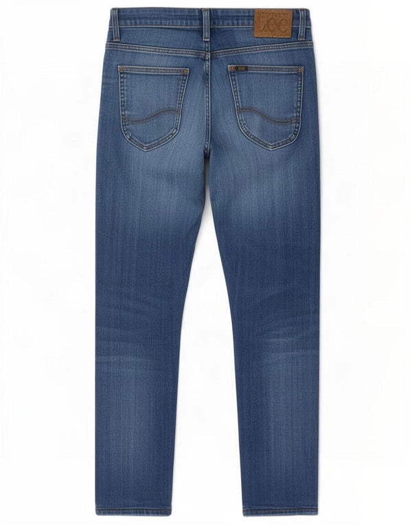 Lee Jean Slim Malone Femme W30 L26 Bleu Coton