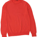 Zara Pull Col Rond Homme Rouge Moyen Coton