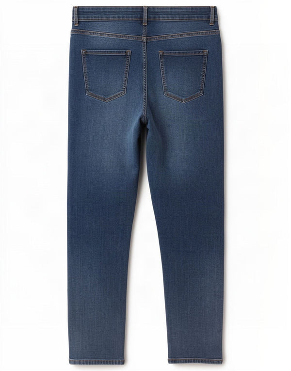 Marks & Spencer Jean slim The Lily pour femme UK 16 Large W34 L29 Bleu Coton