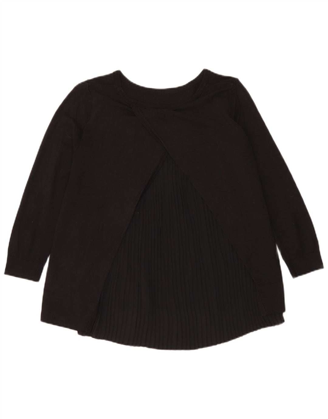 Hobbs Haut surdimensionné à manches 3/4 pour femme UK 6 XS Noir Modal
