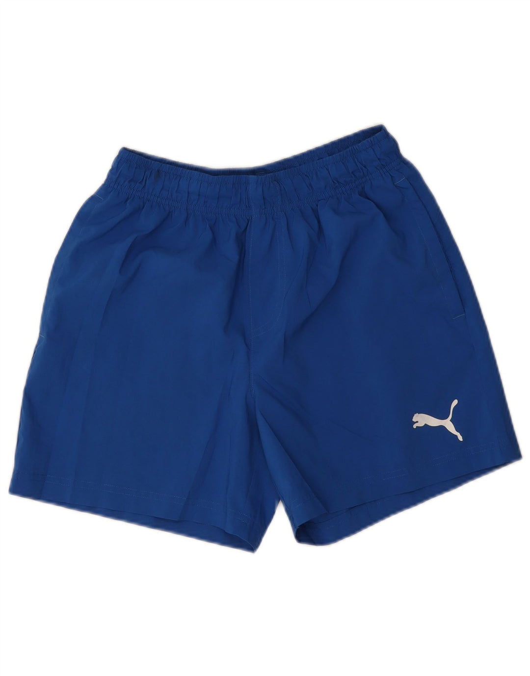 Puma Short de sport homme petit bleu polyester
