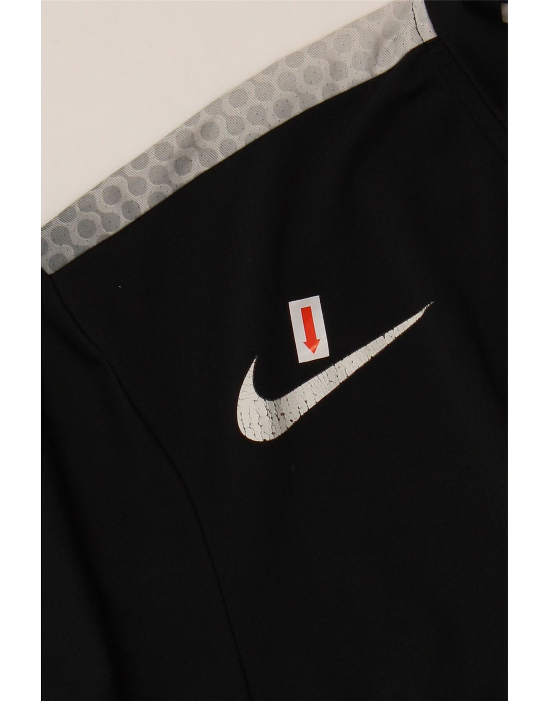 NIKE T-shirt Dri Fit pour hommes UK 39/41 Polyester à pois noir moyen