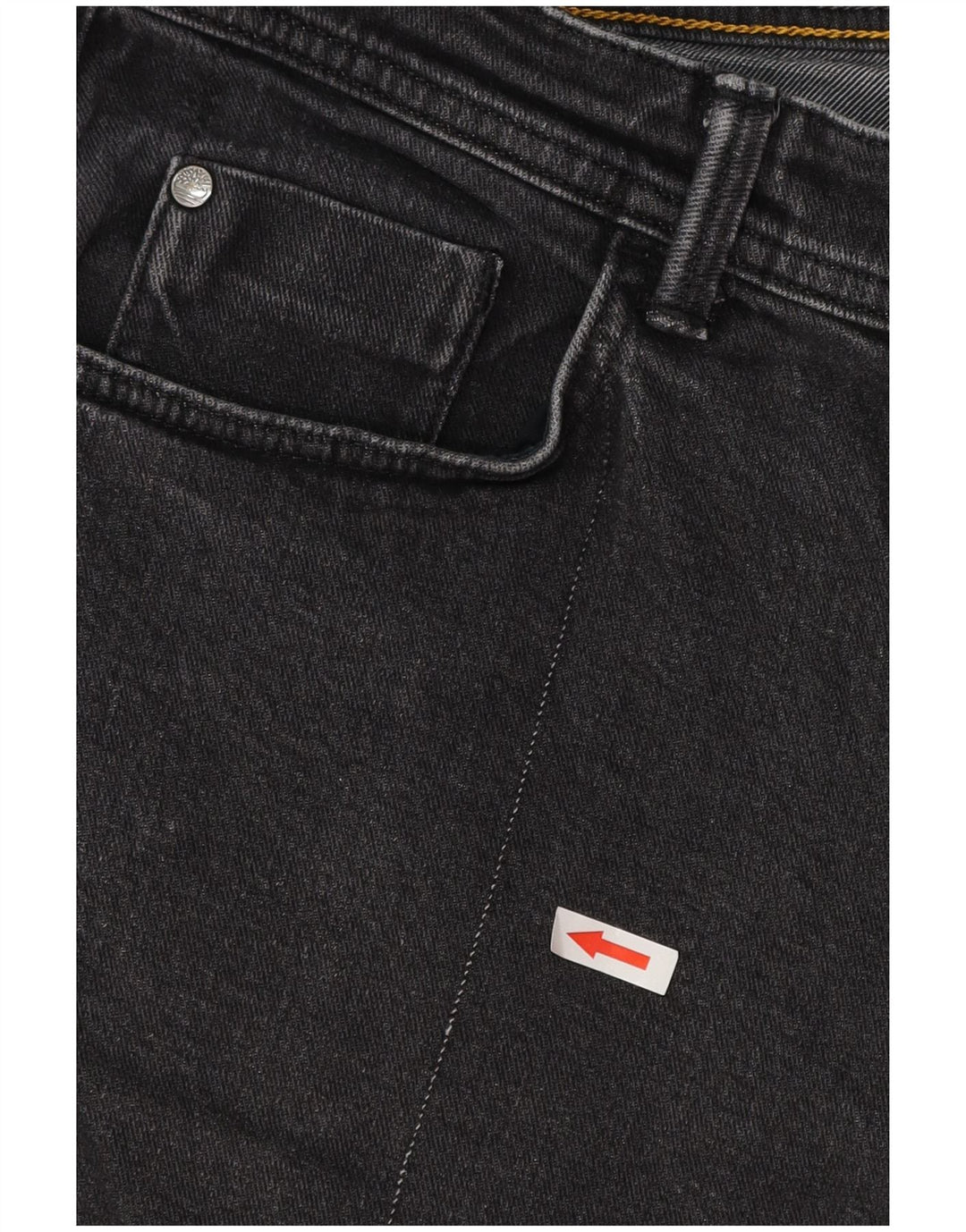 Timberland Jean Droit Homme W35 L29 Noir Coton