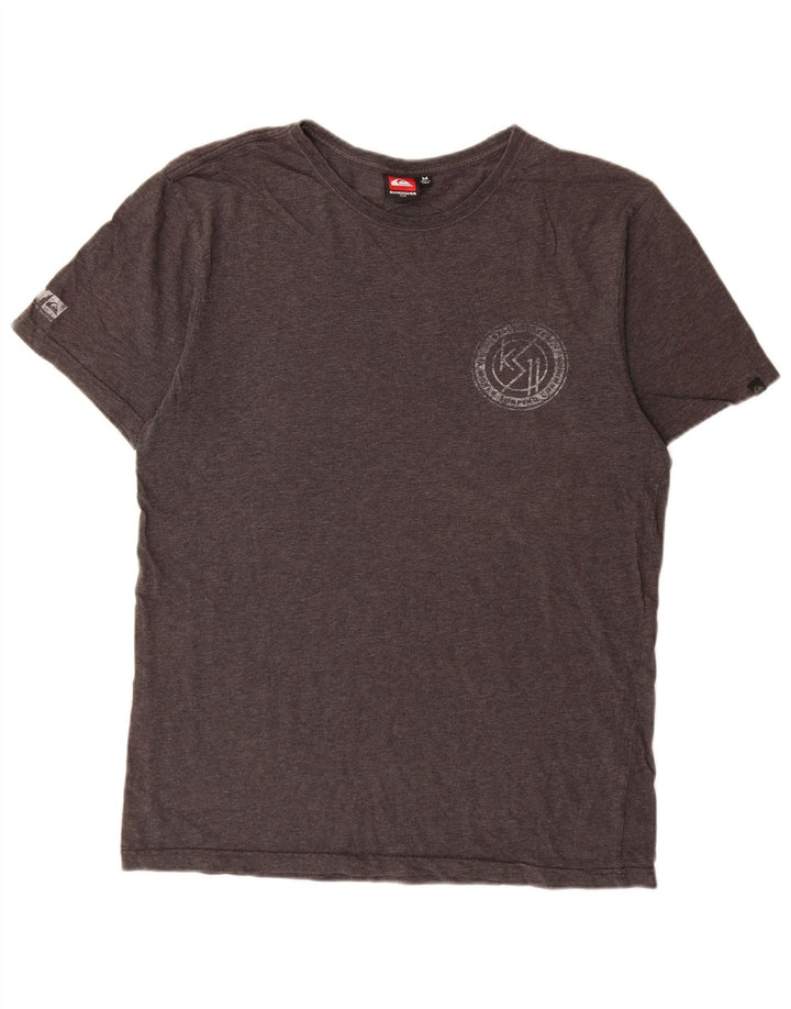Quiksilver T-Shirt Slim Homme Gris Moyen