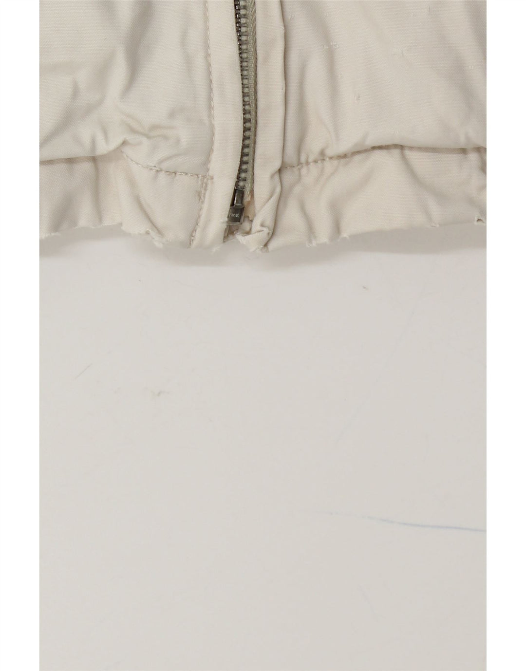 TOMMY HILFIGER Veste Bomber Homme UK 42 XL Coton Blanc