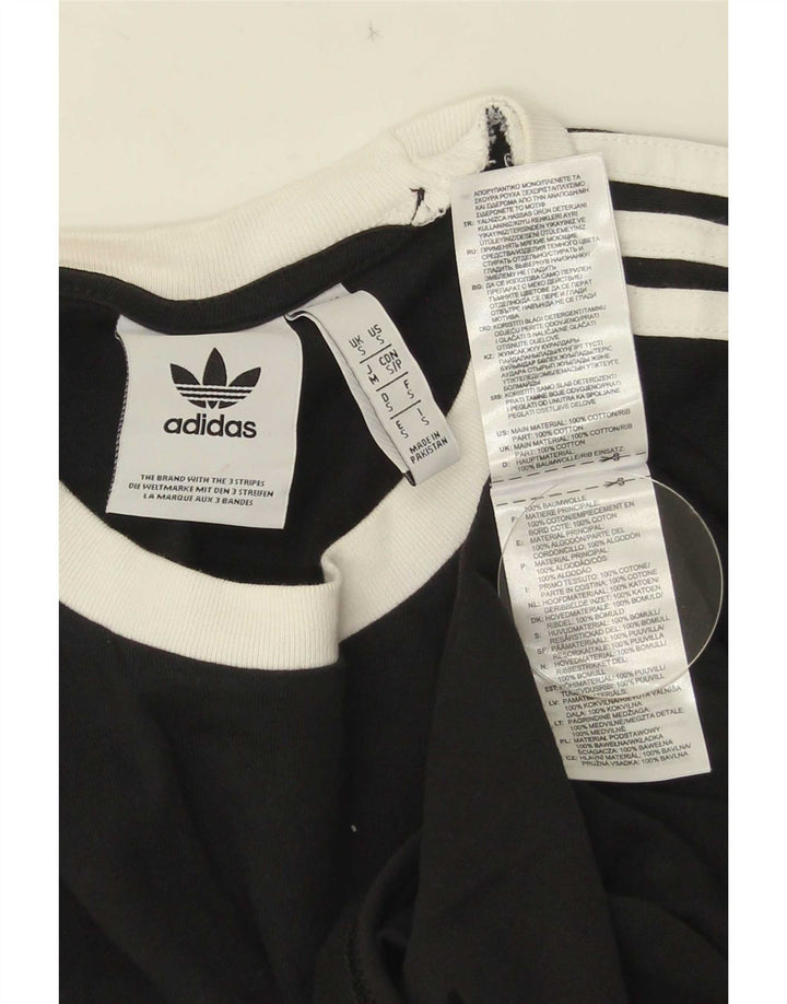 Adidas T-Shirt Homme Haut Petit Coton Noir