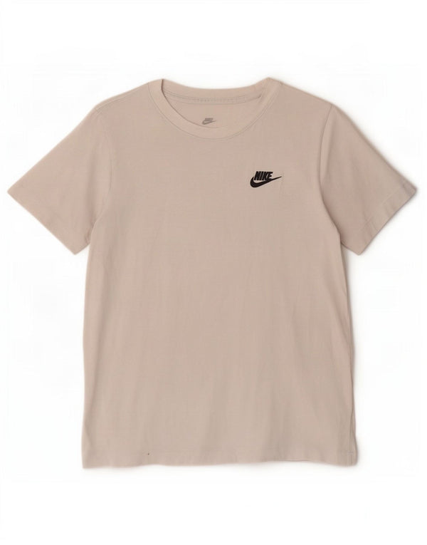 Nike Garçon T-Shirt Top 12-13 ans Grand Blanc Coton