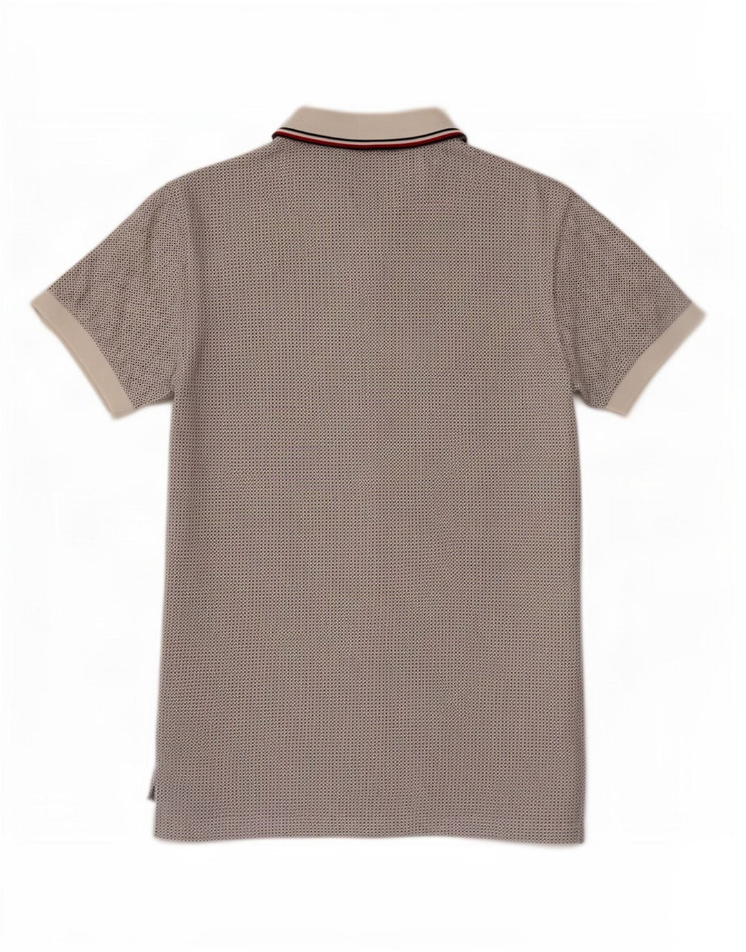 Tommy Hilfiger Polo Regular Fit Homme Blanc Moyen à Pois Coton