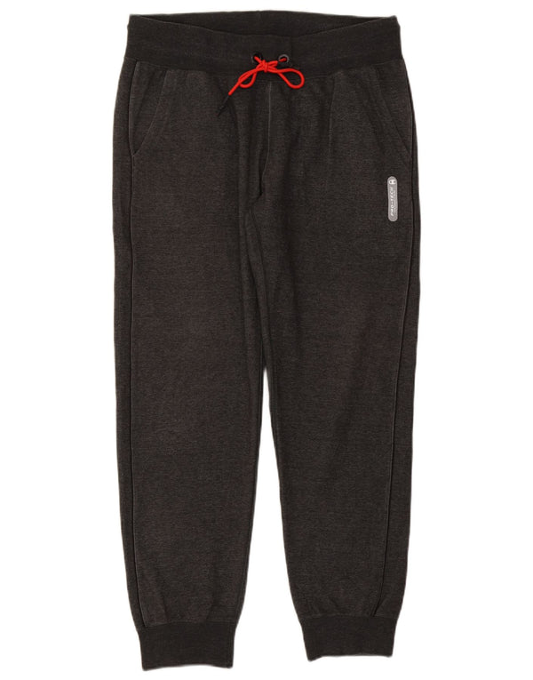 CHAMPION Pantalon de survêtement pour femme Joggers UK 14 Large Gris Coton