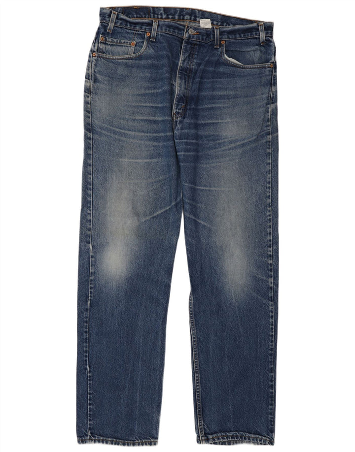 Levi's Jean Droit 505 Regular Fit Homme W40 L34 Bleu Coton