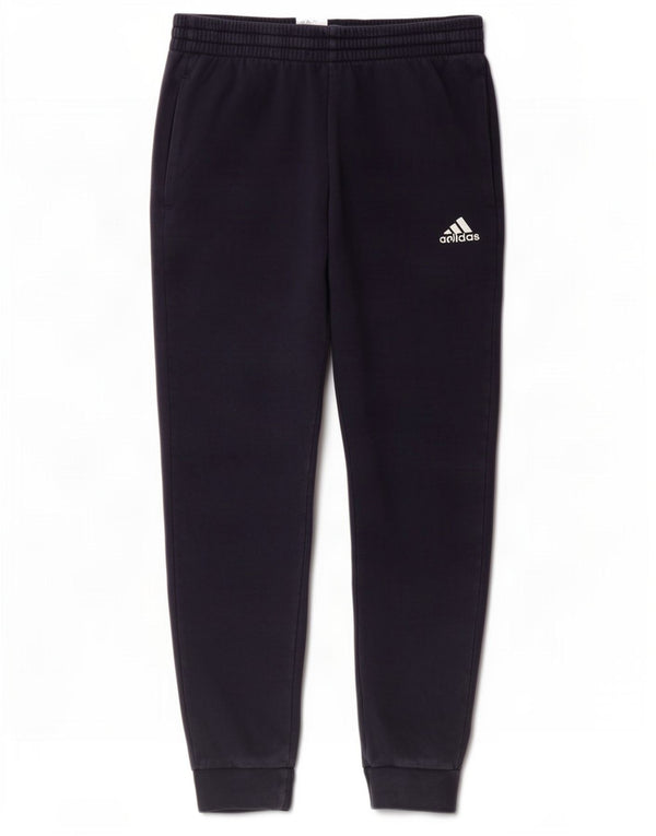 Adidas Pantalon de survêtement pour homme en coton bleu marine Taille L