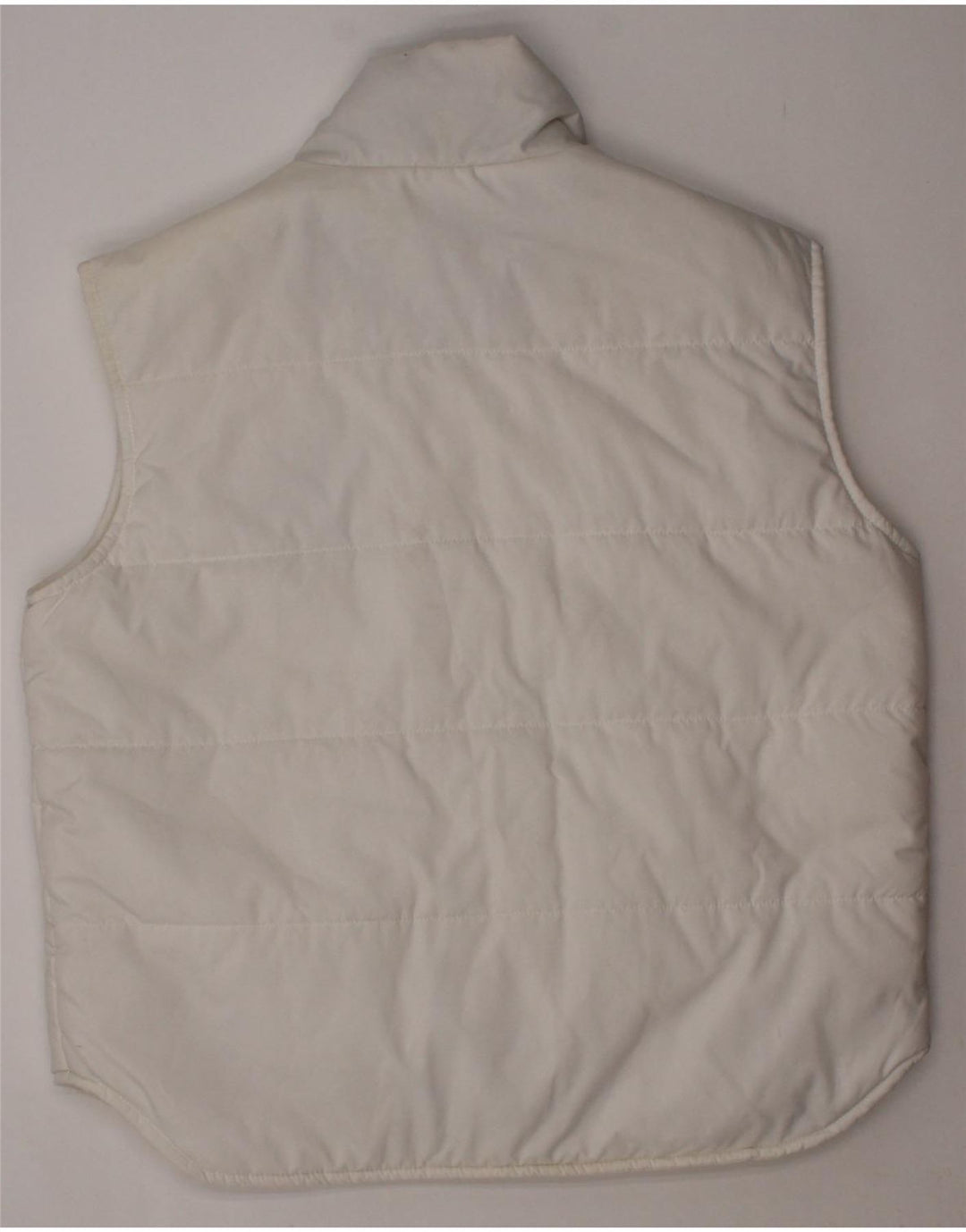 FILA Boys Padded Gilet 9-10 Years White Polyester Vintage Fila and Second-Hand Fila from Messina Hembry 