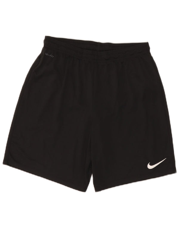 Short de sport Nike Dri Fit pour hommes, grand, noir, polyester