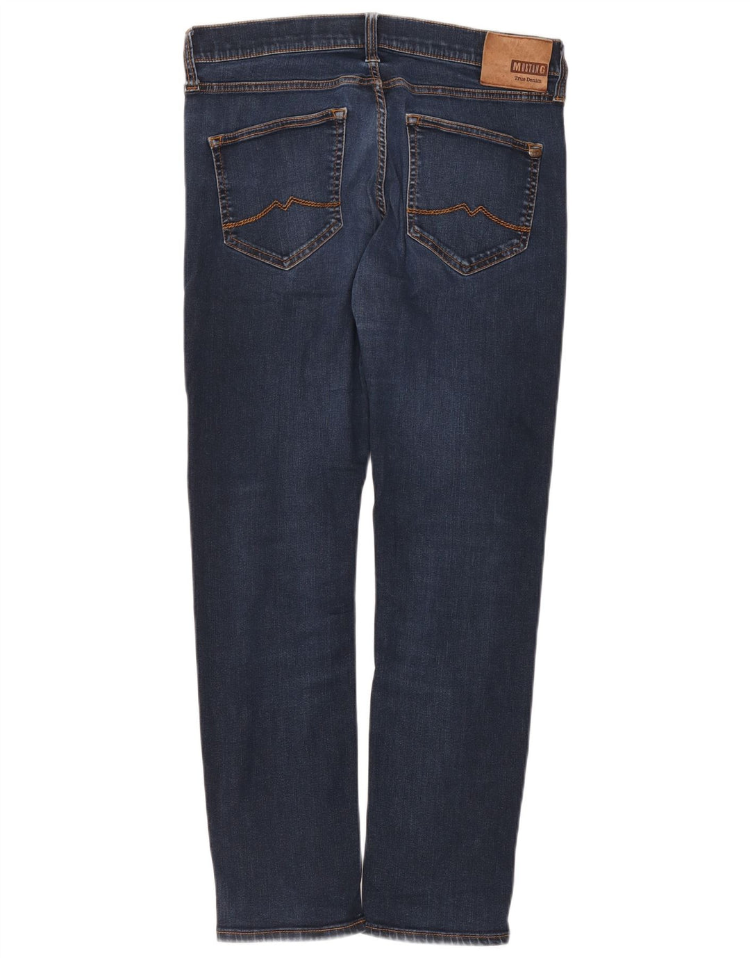 Mustang Jean fuselé Oregon Bootcut Slim Fit pour homme W33 L32 Bleu marine