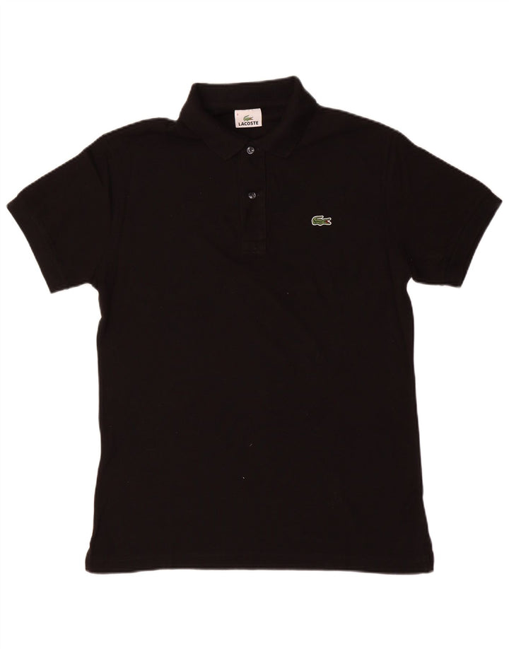 LACOSTE Polo Homme Taille 4 Coton Noir Moyen