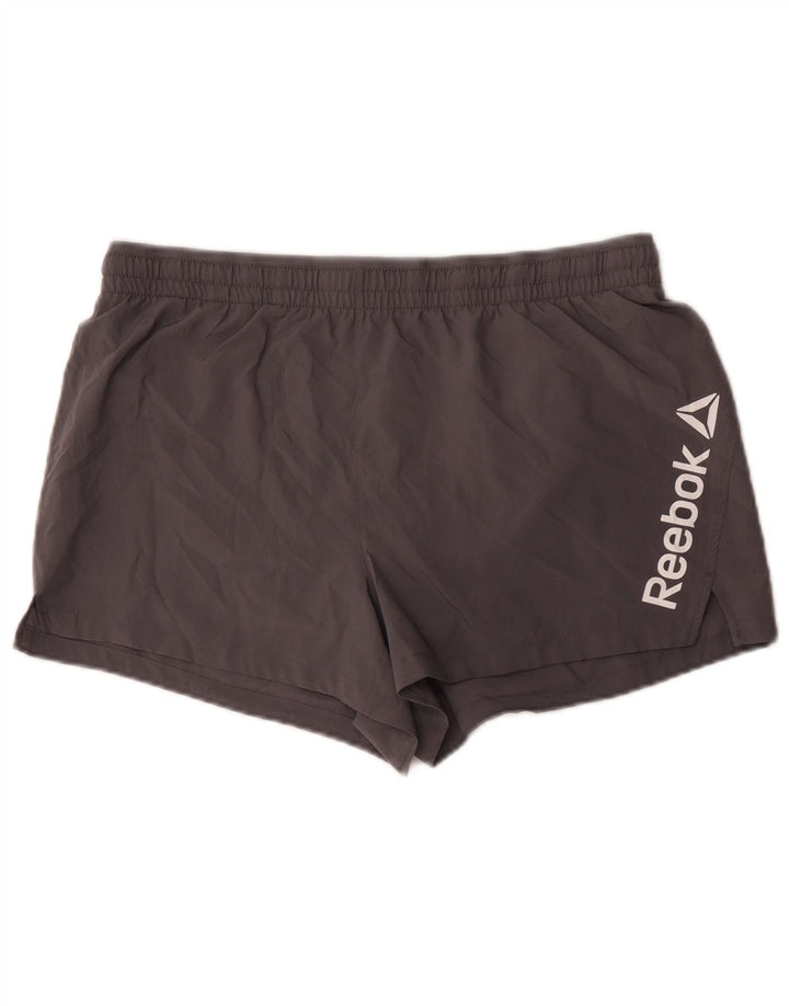Reebok Short Graphic Sport Homme Gris Large Polyester