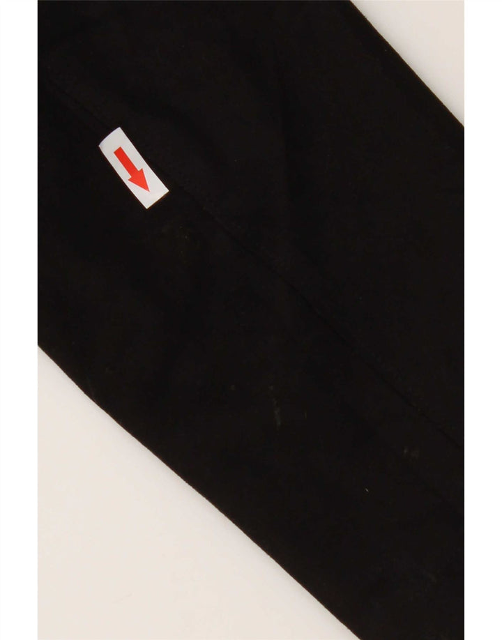 Zara Womens Open Oversize Pardessus UK 10 Petit Noir Polyester Classique